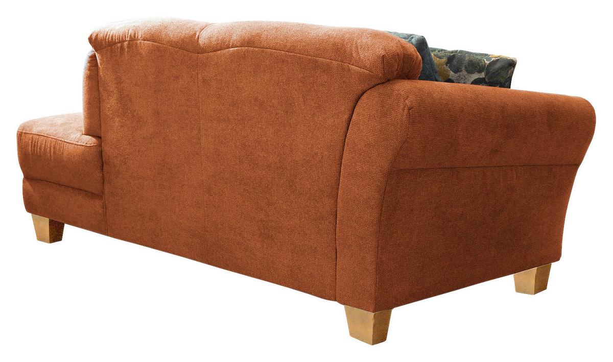 Récamiere Gotland V Terracotta B: 194 cm - Terracotta/Naturfarben, KONVENTIONELL, Textil (194/84/91cm) - Sit & More
