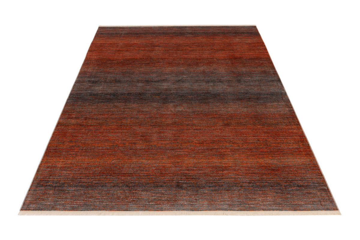 Flachwebteppich My Laos 468 - Koralle, KONVENTIONELL, Textil (120/170cm) - Obsession