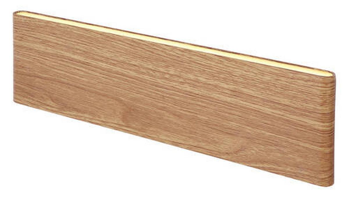 Led Falilámpa 41751w-12 - barna/opál, Design, műanyag/fém (29,5/4,5cm) - Globo