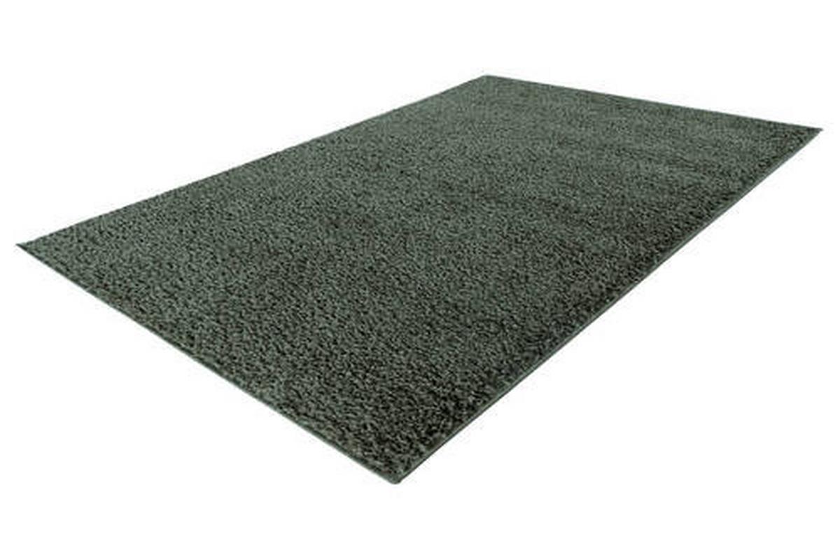 Hochflorteppich My Twist 215 - Jadegrün, Basics, Textil (40/60cm) - Obsession
