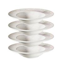 Pastatellerset Steinzug - Lila/Weiß, Basics, Keramik (26,5/5,5cm) - Mäser