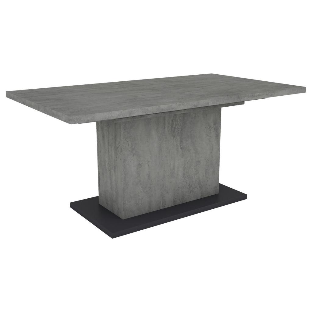 Esstisch ausziehbar Athen 160-200x90 cm Grau
