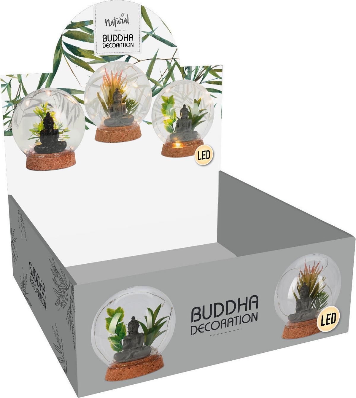 Műnövény Hz1951170 - Üveg (10/10/12cm)