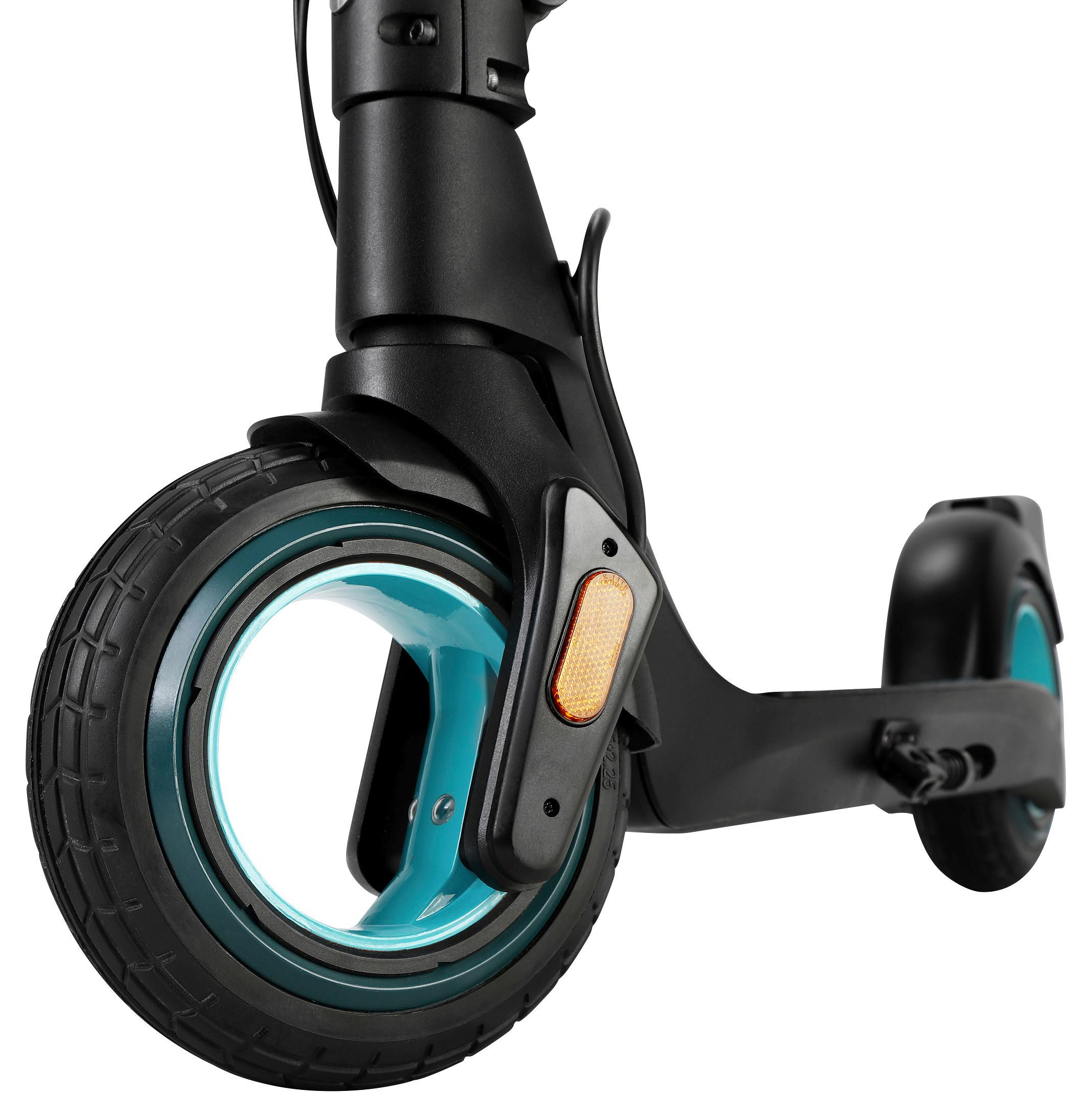 Elektroscooter Soflow Grün, Reichweite: Ca. 35 Km - Grün, KONVENTIONELL, Metall (116/105/46cm)