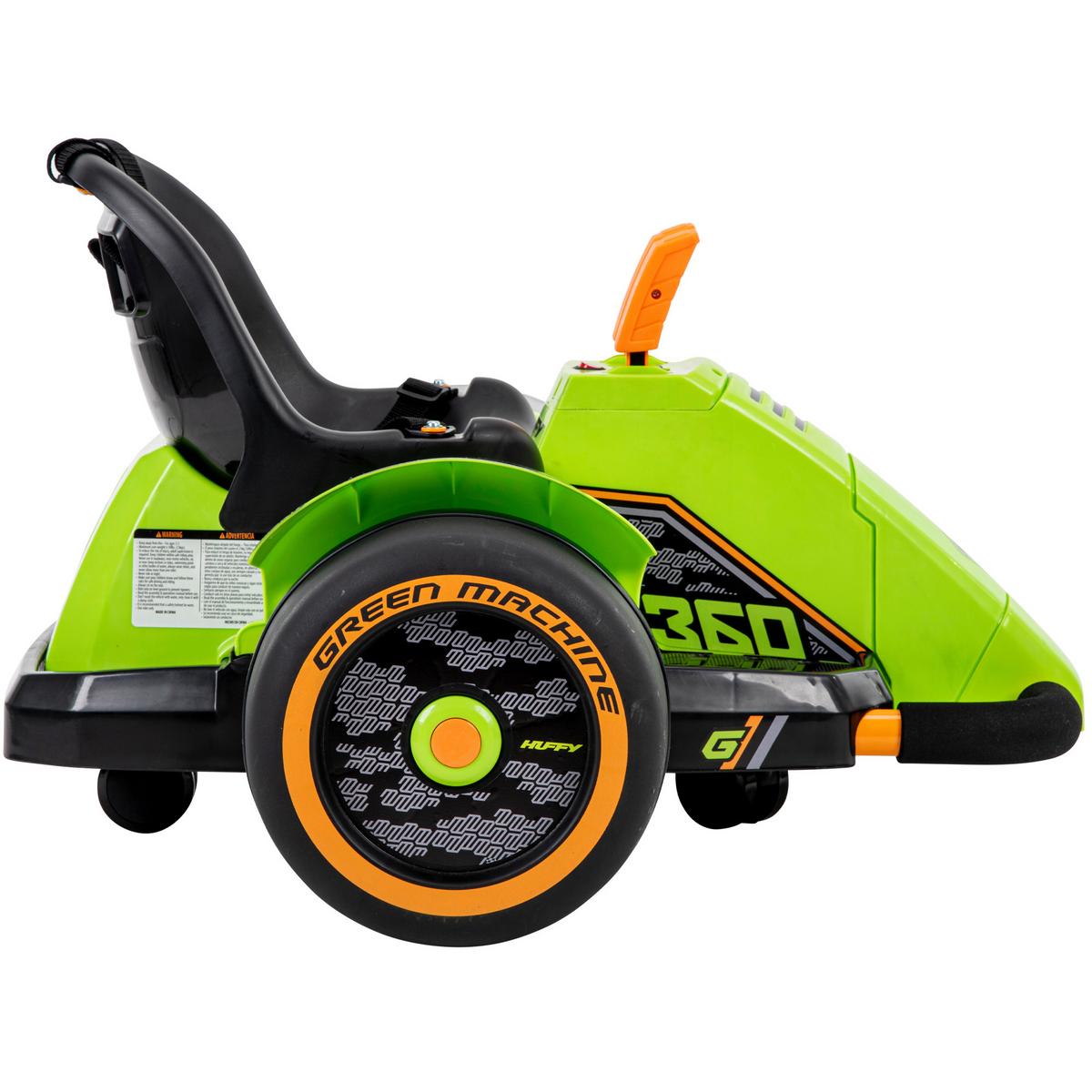 Dreirad Huffy Green Machine Grün/schwarz - Schwarz/Grün, Basics, Kunststoff/Metall (77,7/71,5/46,5cm)