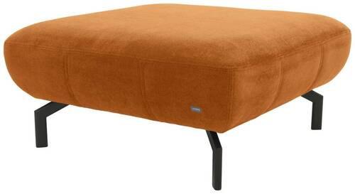 Hocker Looks Xiii - Schwarz/Honig, Design, Textil (83/44/83cm) - LOOKS by W.Joop