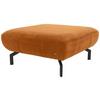 Hocker Looks Xiii - Schwarz/Honig, Design, Textil (83/44/83cm) - LOOKS by W.Joop