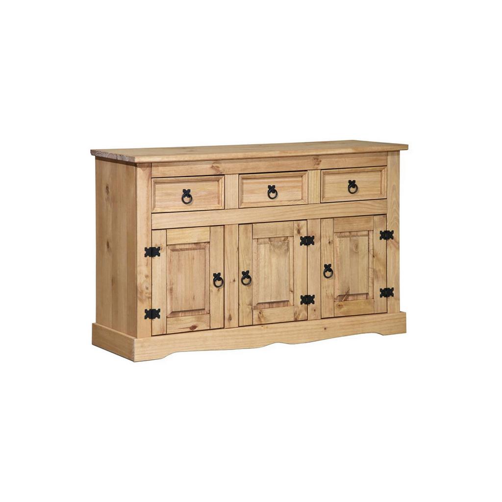 Sideboard Honigfarben B: 132cm