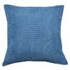 Zierkissen Halina 45x45 cm Fleece Hellblau mit Zipp - Hellblau, MODERN, Textil (45/45cm) - Luca Bessoni