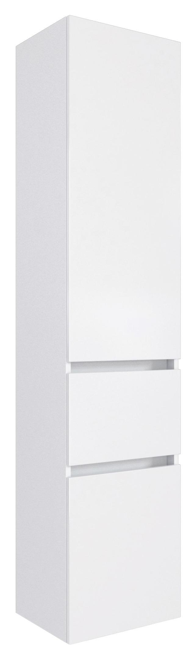 Badezimmer Hochschrank PIENZA weiß