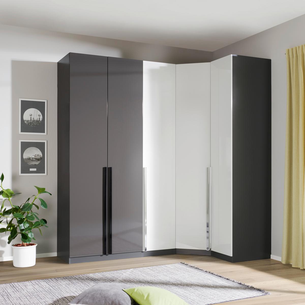 DVEŘE UNIT - antracitová, Moderní, kompozitní dřevo (45,3/232,6/1,8cm) - Ondega