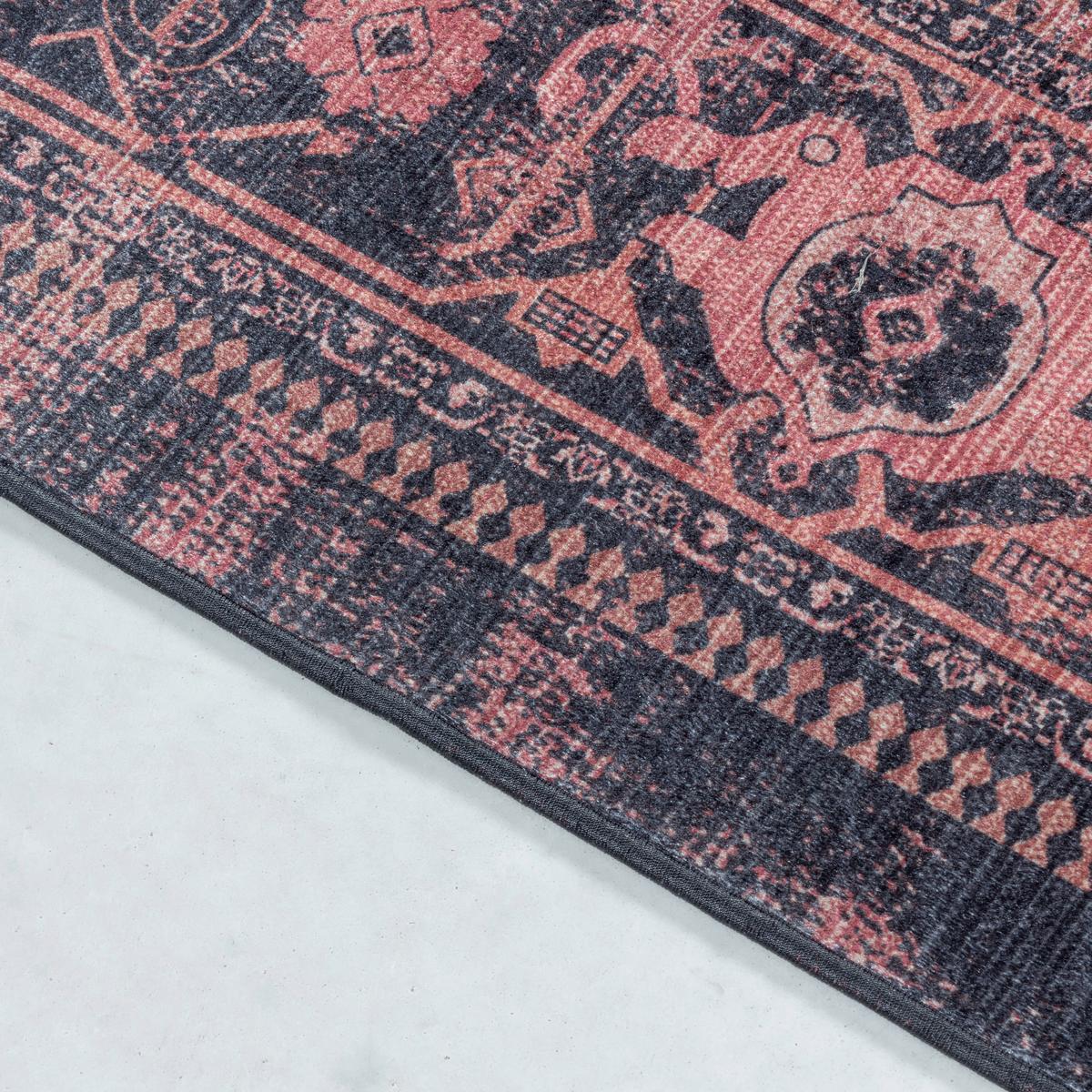 Läufer Fiesta - Rot, Design, Textil (80/250cm) - Novel