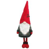 Skřítek LED/teplá bílá - zelená/červená, Konvenční, kov/textil (40/125/30cm) - Mömax