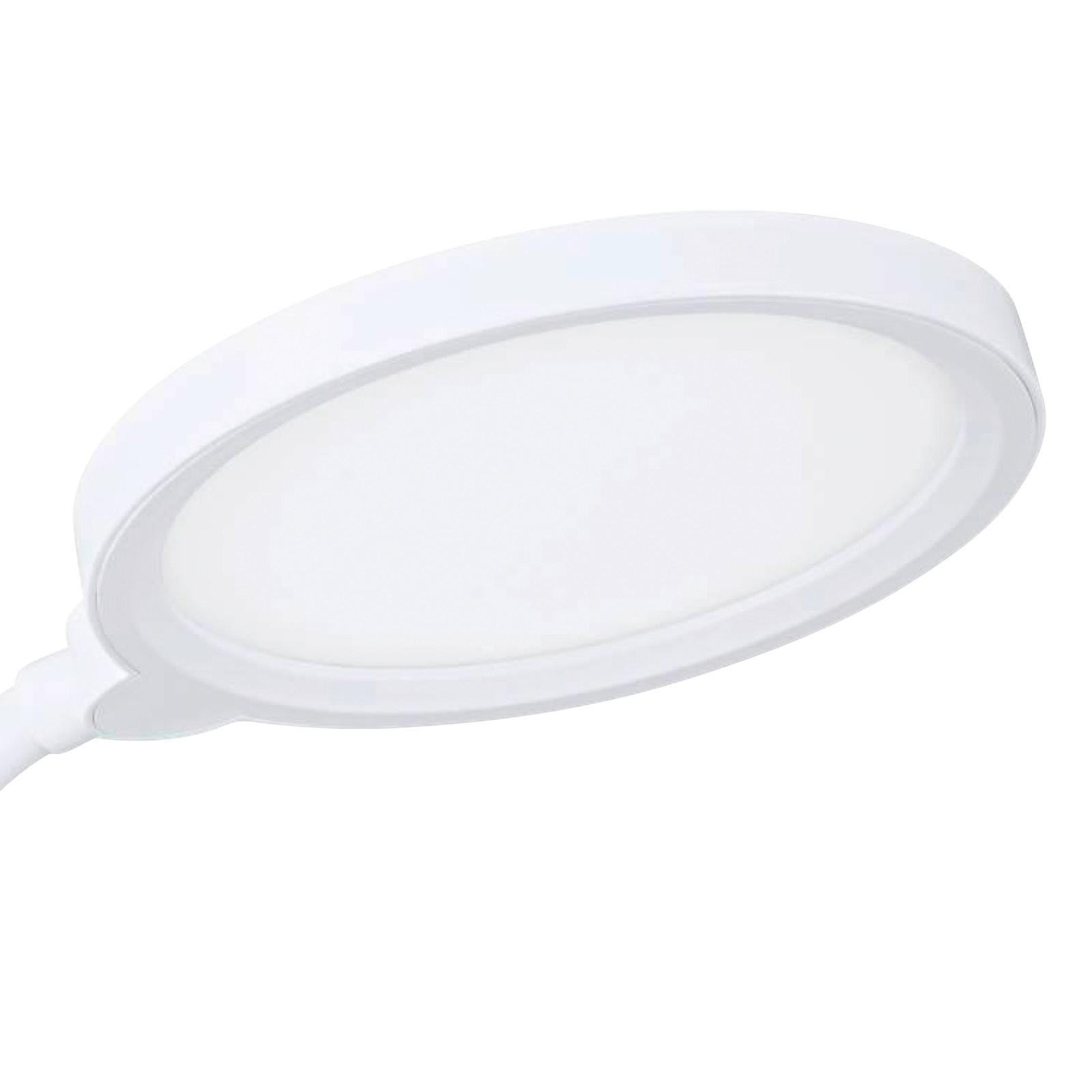 Tischlampe Rehamna dimmbar Weiß - Weiß, Basics, Kunststoff (15/55cm) - Eglo