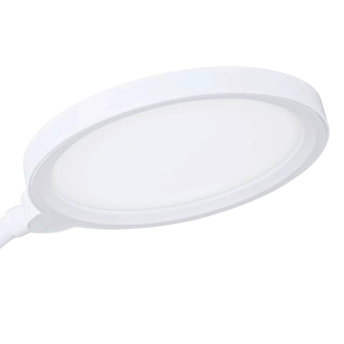 Tischlampe Rehamna dimmbar Weiß - Weiß, Basics, Kunststoff (15/55cm) - Eglo