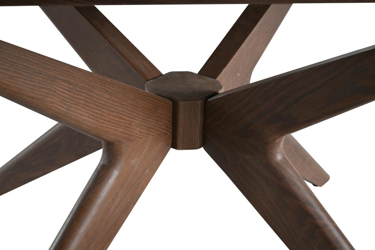 Esstisch Valetta Walnussfarben L: 180 cm - Walnussfarben, MODERN, Holz/Holzwerkstoff (180/130/75cm) - MID.YOU