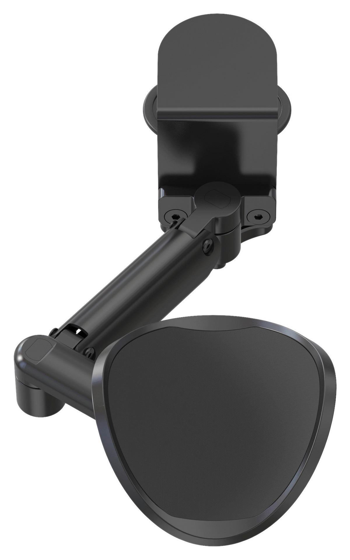 Armstütze Relex Rt1 Schwarz B: 40,4 cm - Schwarz, MODERN, Leder/Kunststoff (40,4/7,5/11cm) - MID.YOU