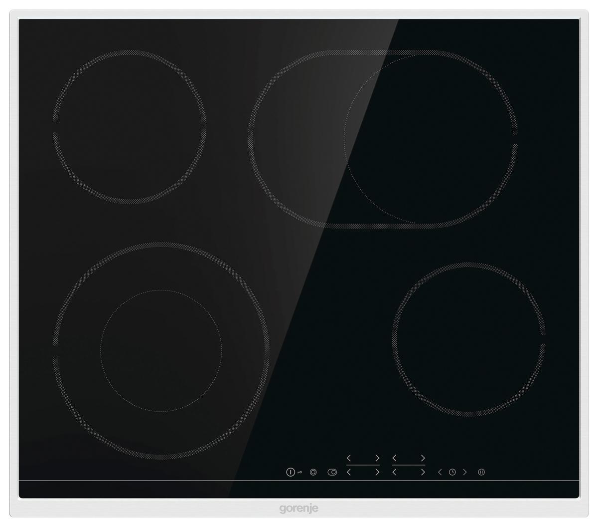 Einbau-backofen-set Blacksteam B:ca. 57cm Elektro-Glaskeramik - Schwarz, Basics, Metall (56-56,4/59-60/55cm) - Gorenje