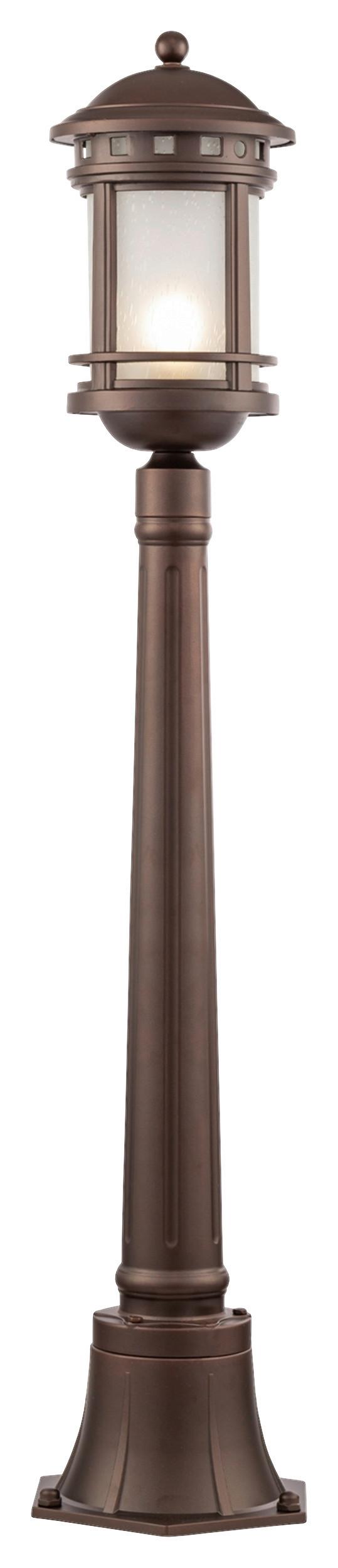 Wegeleuchte Salamanca - Braun, Basics, Glas/Metall (22,5/105/22,5cm) - MAYTONI