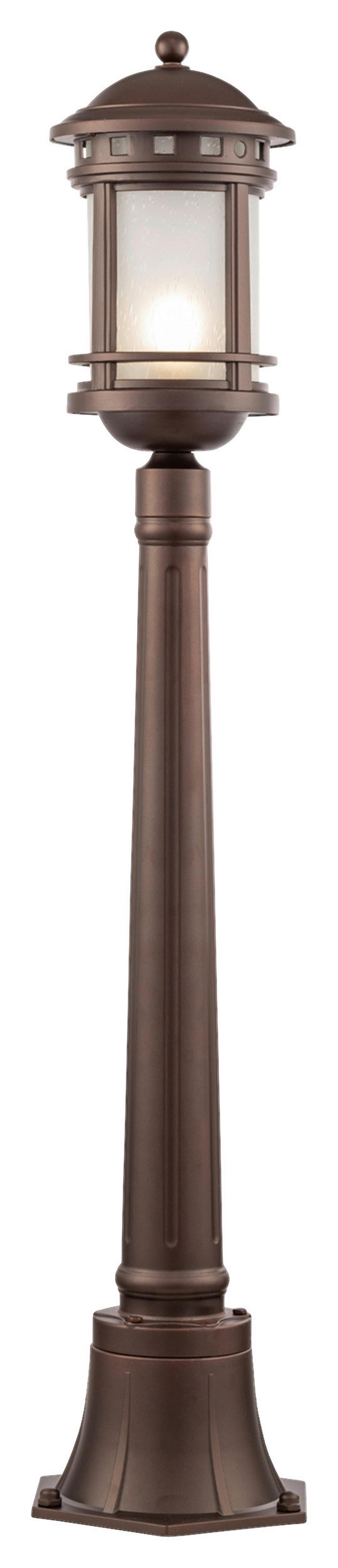 Wegeleuchte Salamanca - Braun, Basics, Glas/Metall (22,5/105/22,5cm) - MAYTONI