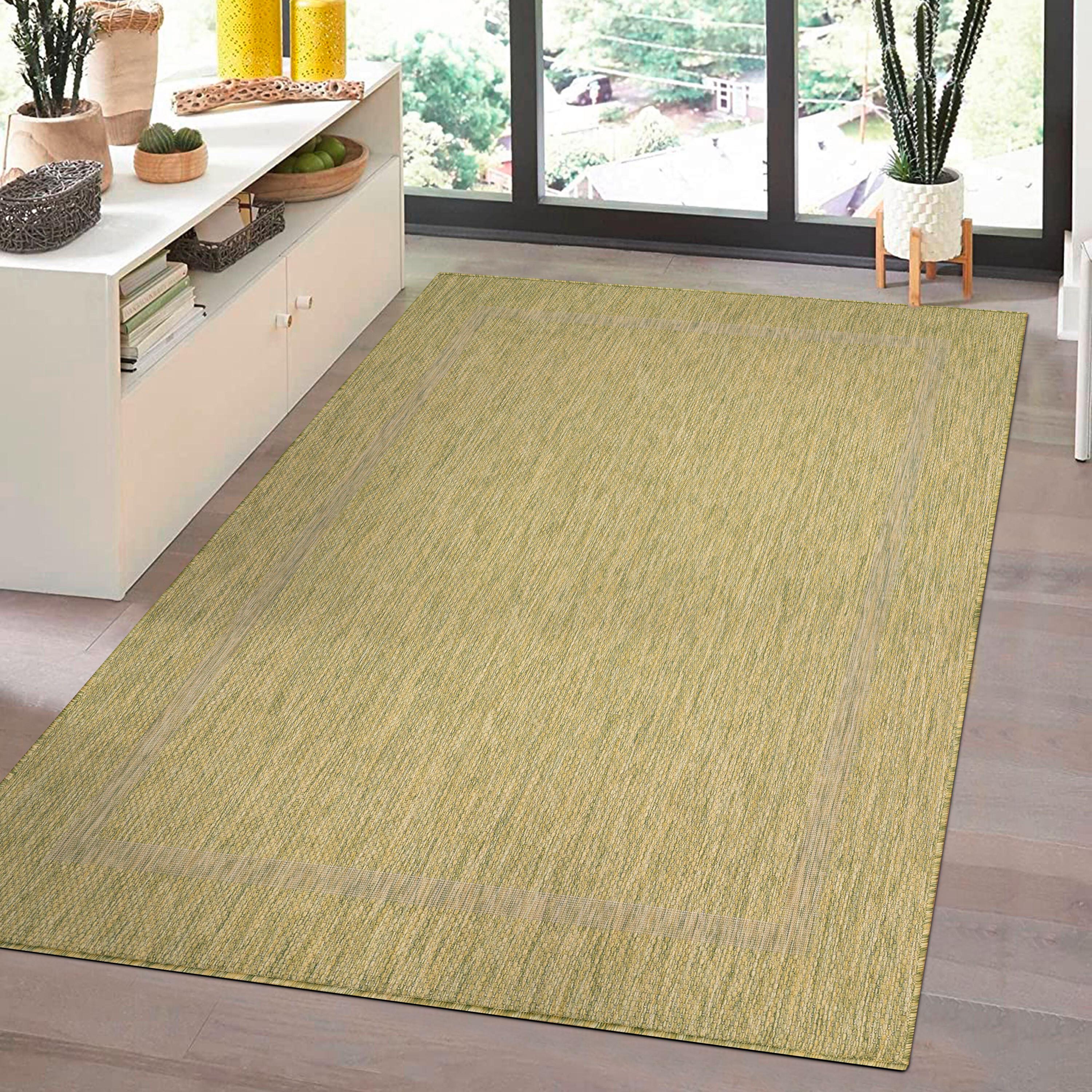 Flachwebteppich Relax - Grün, Basics, Textil (240/340cm) - Novel