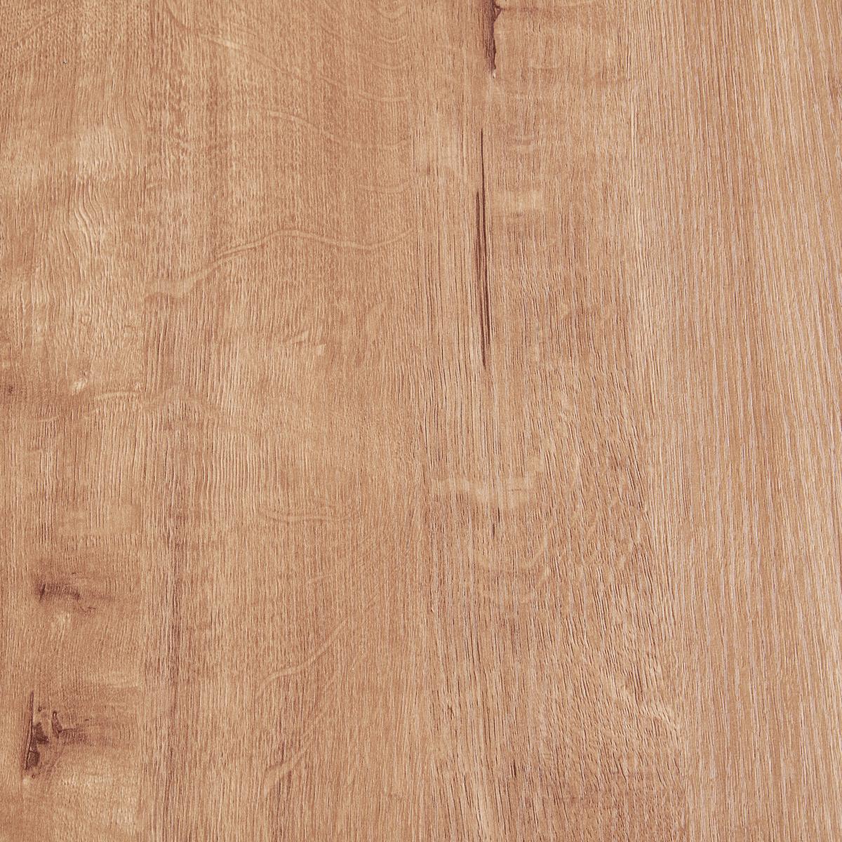 Ausziehtisch Lennox 120 Az Mdf Eiche Dekor, B: 120-160 cm - Eichefarben/Schwarz, KONVENTIONELL, Holzwerkstoff/Metall (120-160/76/80cm) - MID.YOU