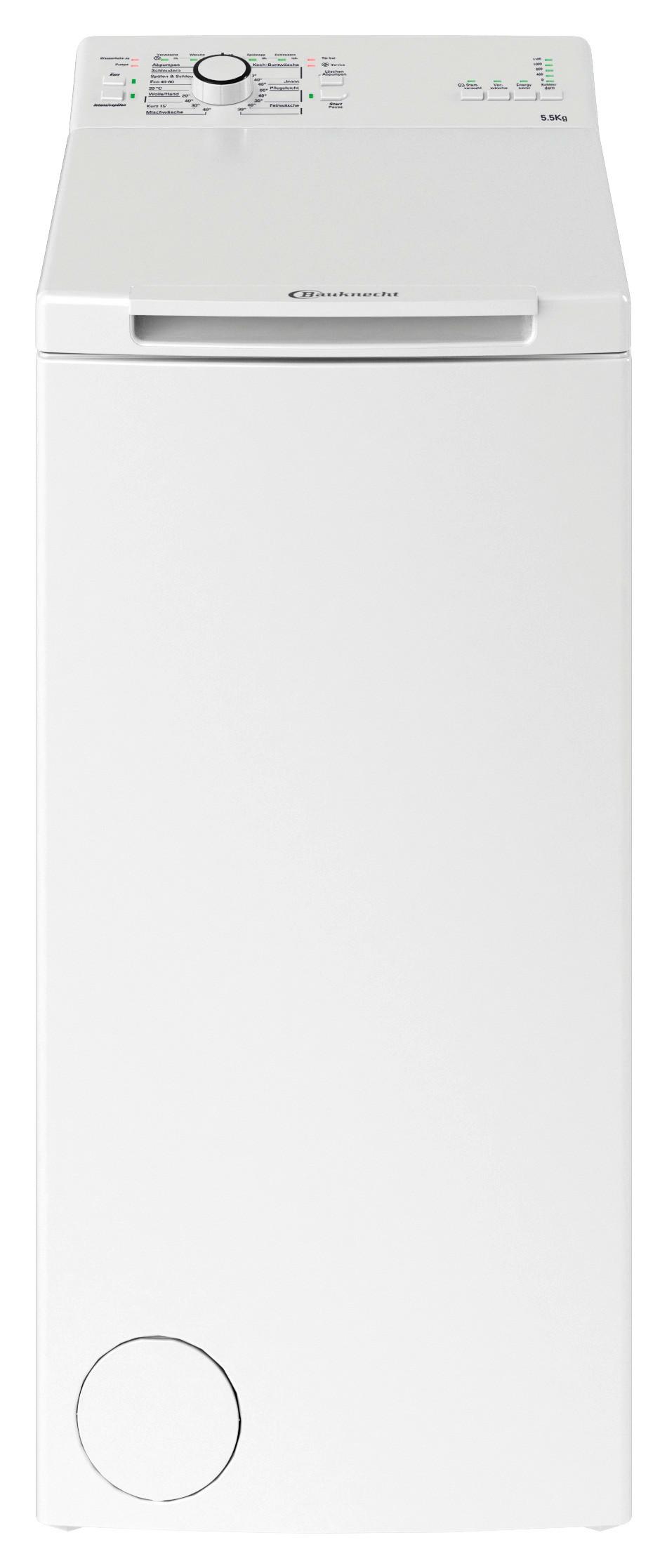 Waschmaschine Wat Prime 55 L3 - Weiß, Trend, Kunststoff/Metall (40/90/60cm) - Bauknecht