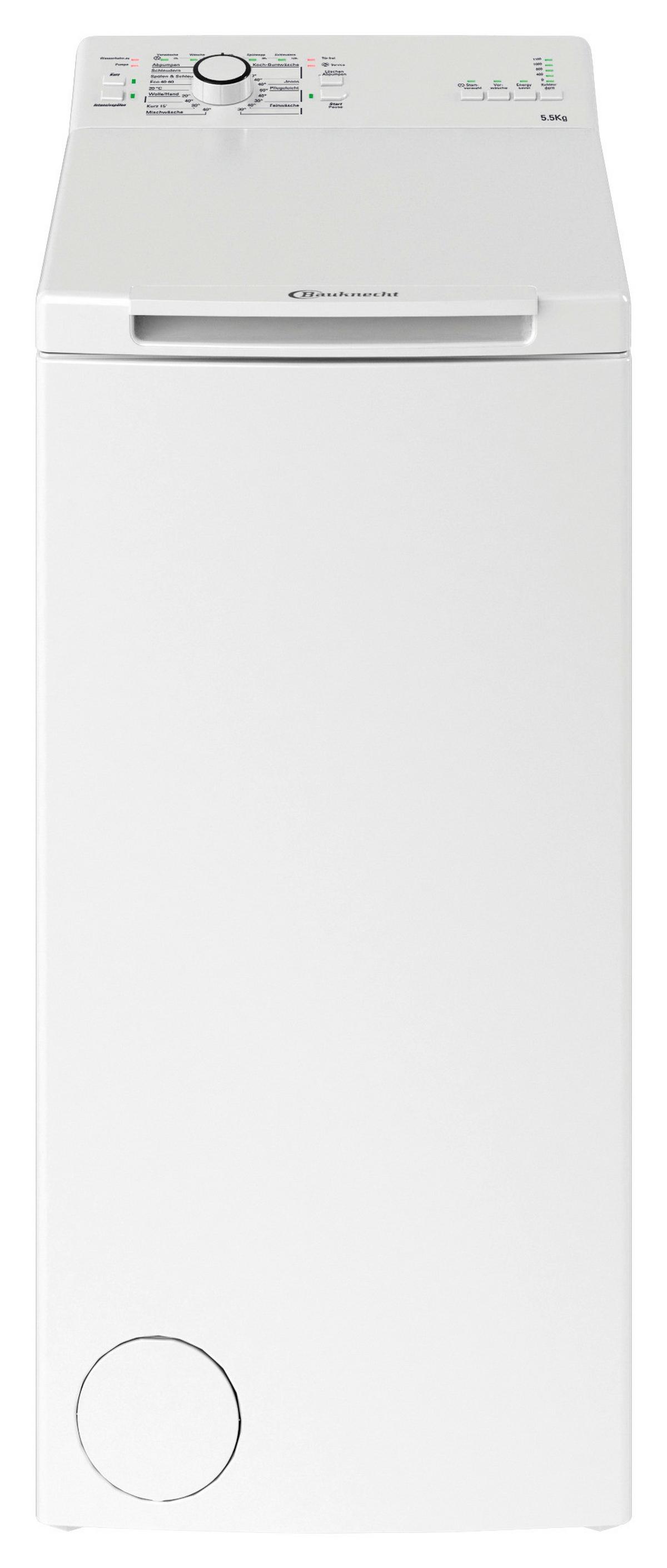 Waschmaschine Wat Prime 55 L3 - Weiß, Trend, Kunststoff/Metall (40/90/60cm) - Bauknecht