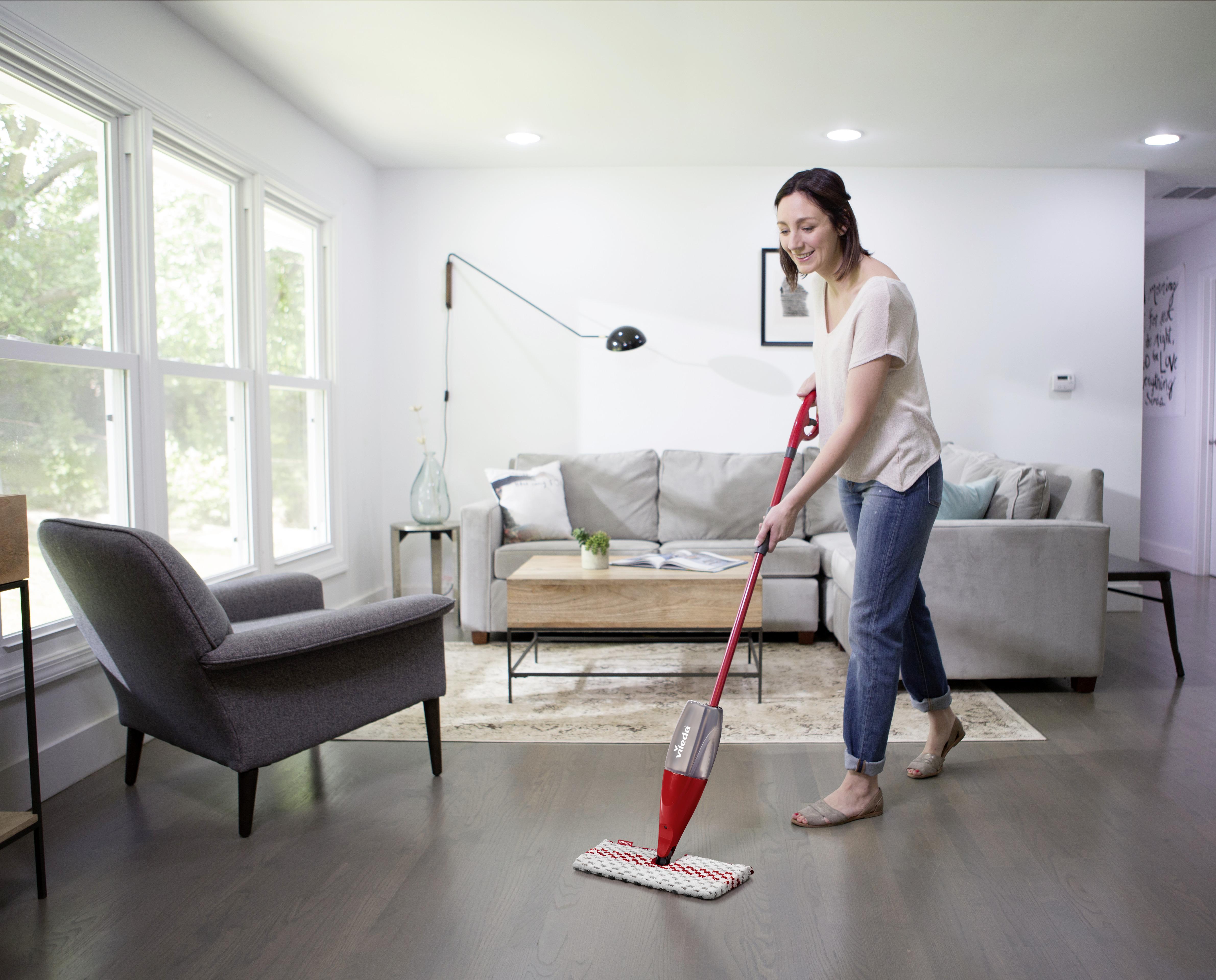 Felmosó Vileda 1-2 Spray Max - színes, textil/fém - Vileda