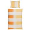 Seersucker Bettwäsche 140x200 cm Enja Baumwolle Rot/Orange - Rot/Orange, MODERN, Textil (140/200cm) - Luca Bessoni