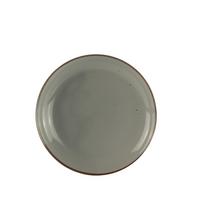 DEZERTNÝ TANIER CAPRI - sivá, Modern, keramika (22/3,2cm) - Mömax