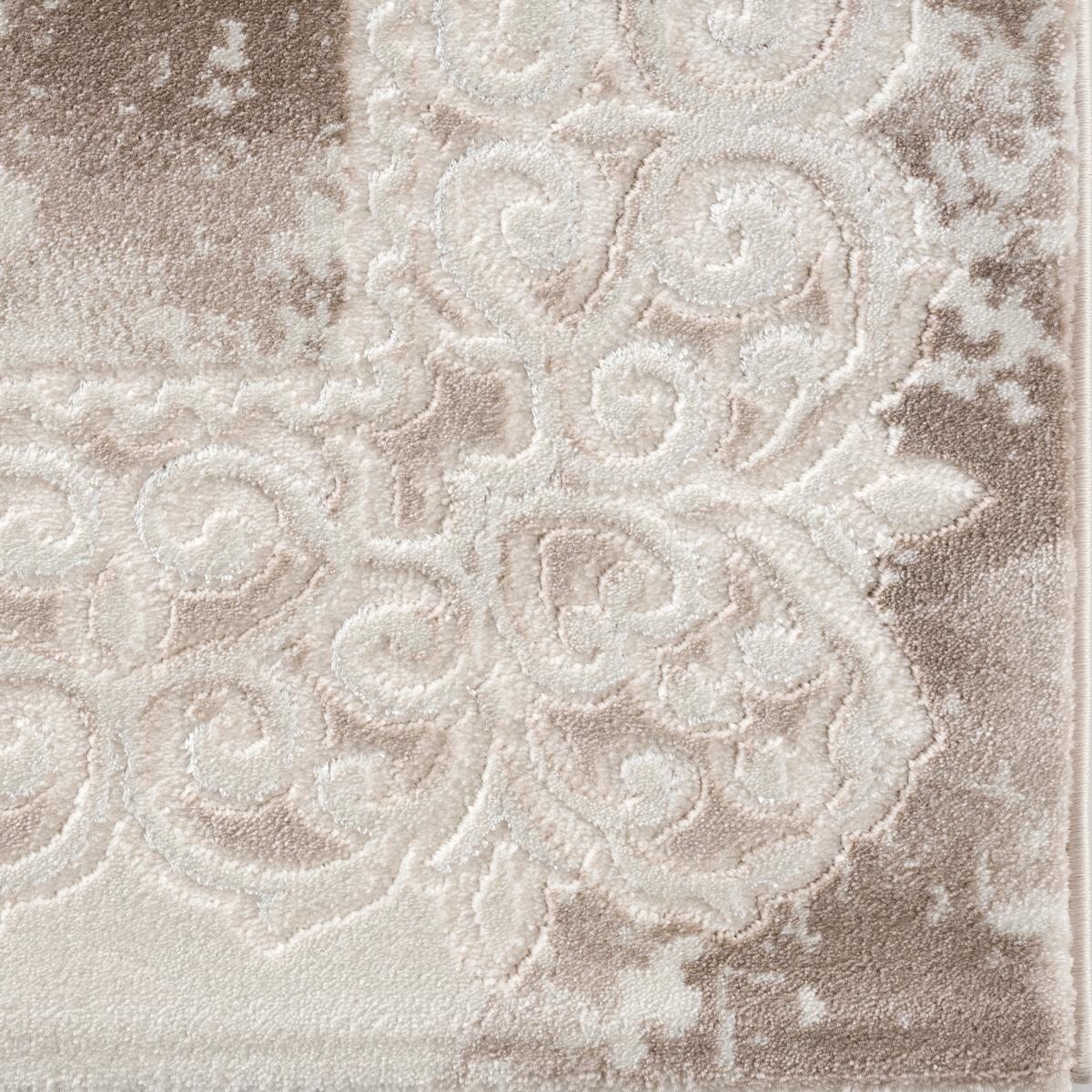 Webteppich Harmony - Beige, LIFESTYLE, Textil (160/220cm)