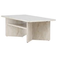 Couchtisch Ålesund - Beige, Design, Holzwerkstoff (120/60/42cm) - Livetastic
