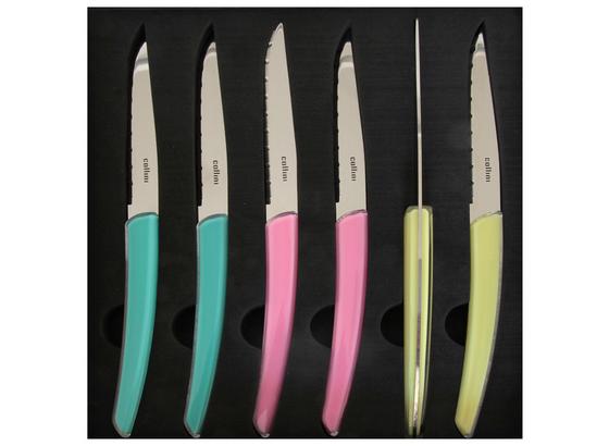 Steakmesserset 6-tlg Bunt - MODERN, Metall - Collini Steakmesserset 6-tlg Bunt - MODERN, Metall - Collini