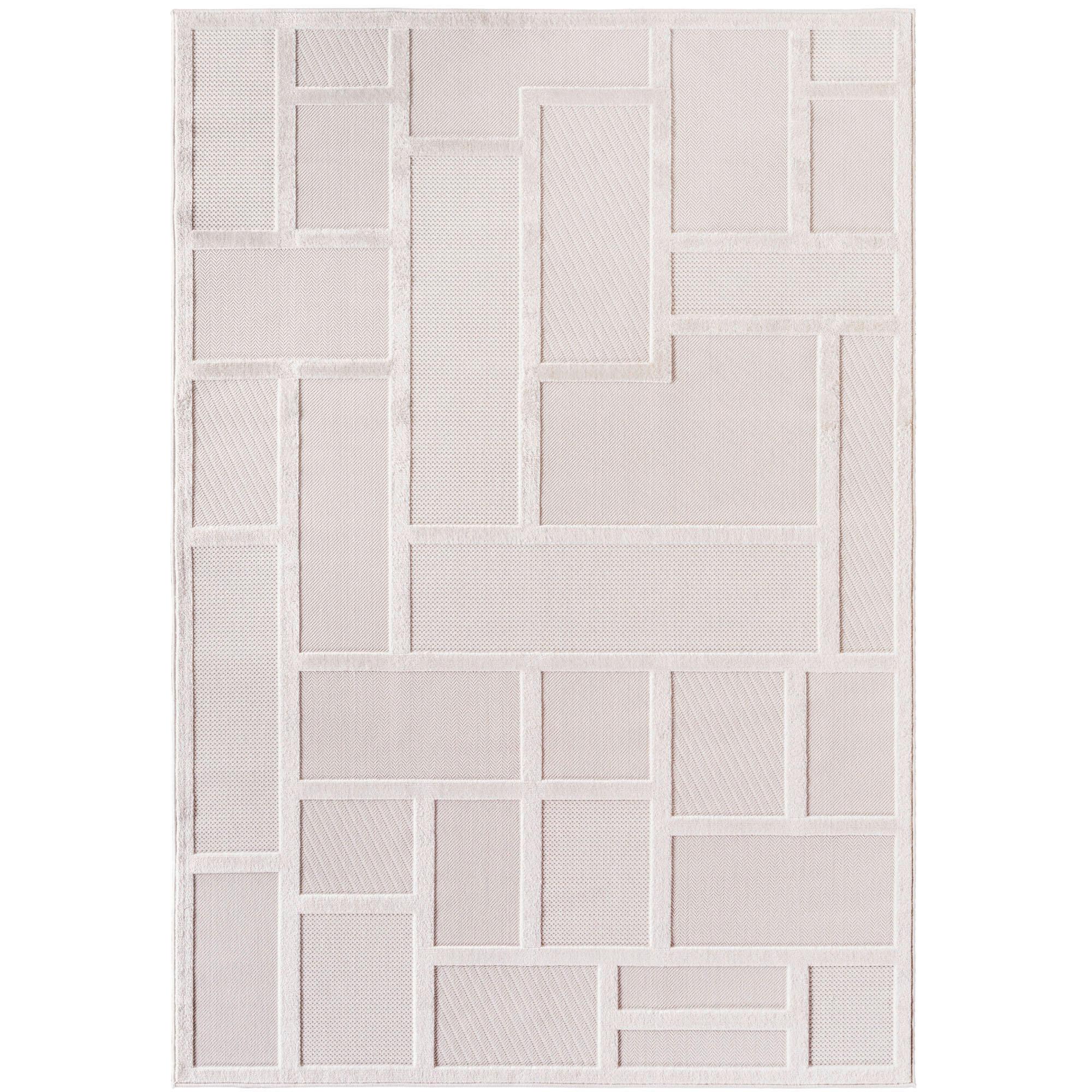 Flachwebteppich, Creme Doha