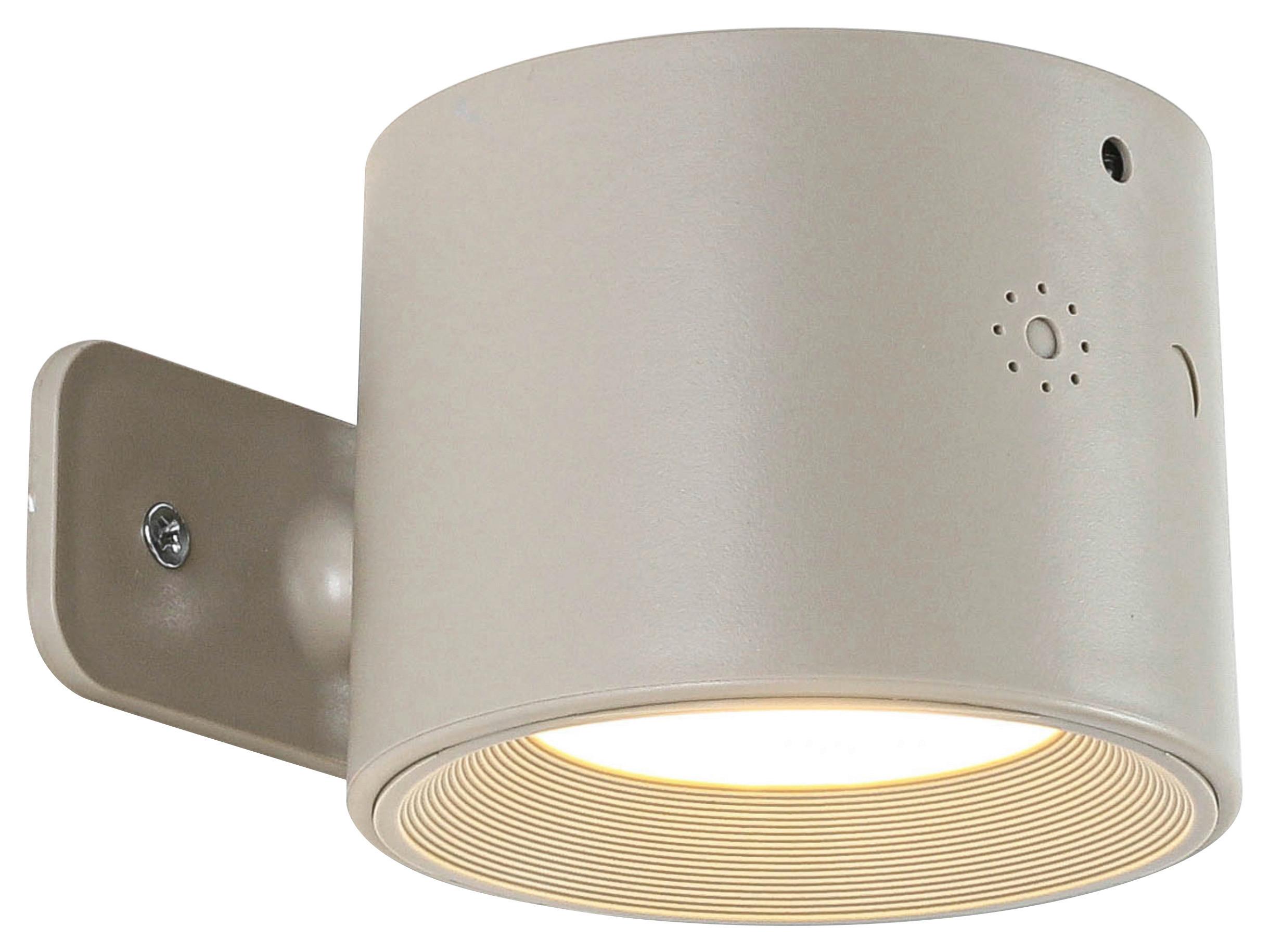 NÁSTENNÉ LED SVIETIDLO RIG2 - piesková, Modern, kov/plast (9,3/7,5/5,2cm) - Modern Living