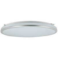 LED-Deckenleuchte Ø 33 cm, mit Farbtemperaturwechsler - Chromfarben, Basics, Kunststoff/Metall (33/5,7cm)