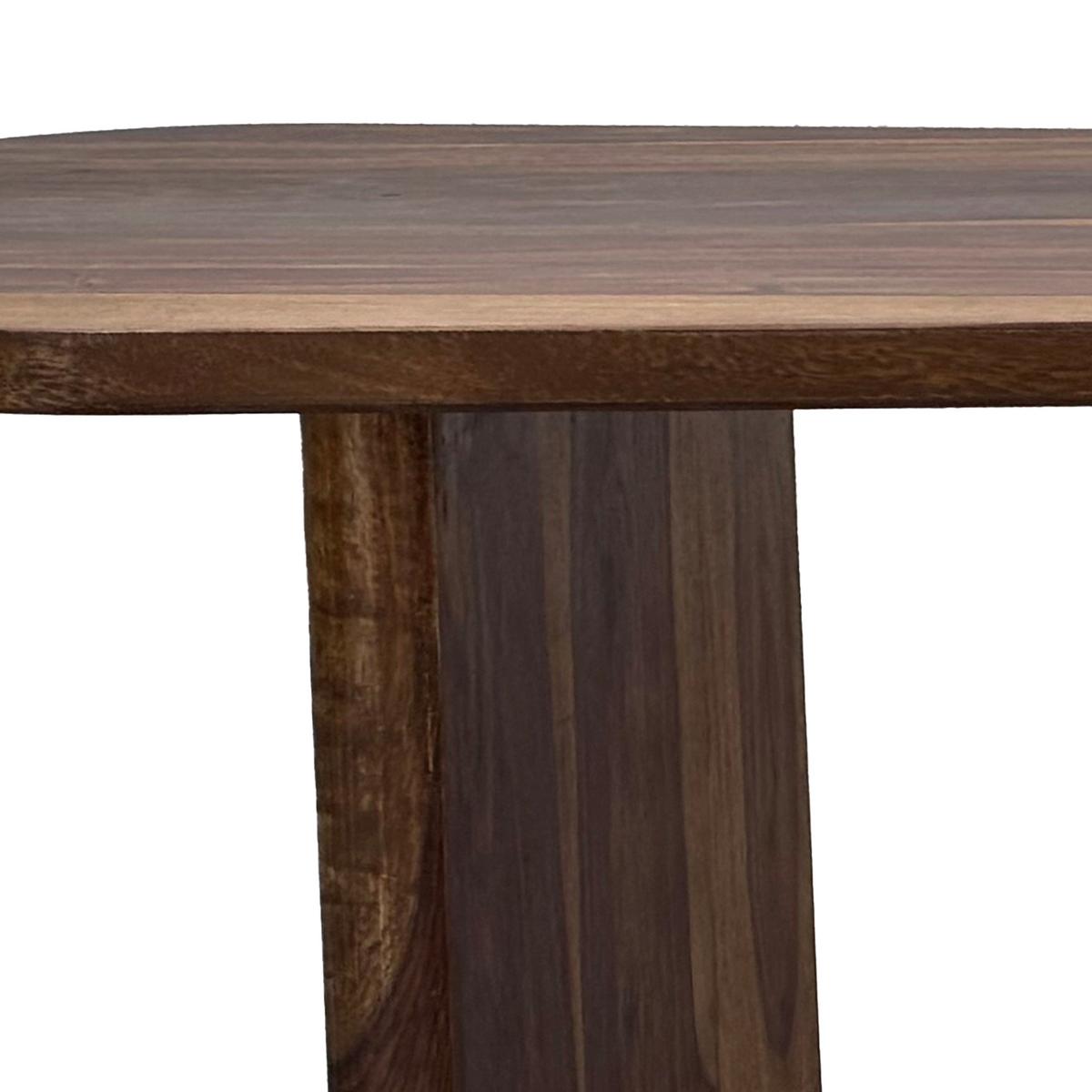 COUCHTISCH Braun L: 120cm - Sheeshamfarben/Braun, Design, Holz (120/60/32cm) - MID.YOU