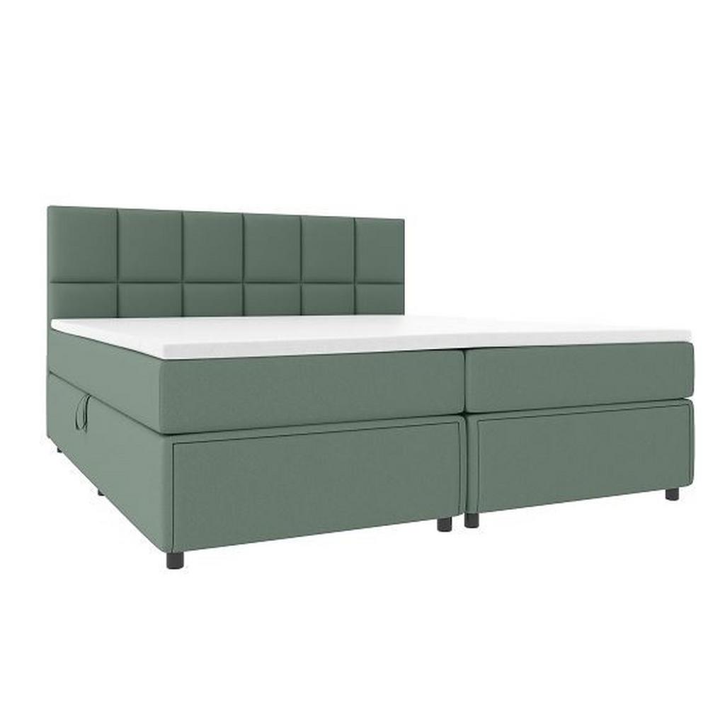 Boxspringbett Garda mit Topper 180x200
