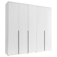 Drehtürenschrank 225 cm Kevo Weiß - Weiß, MODERN, Holzwerkstoff (225/225/52cm) - Carryhome
