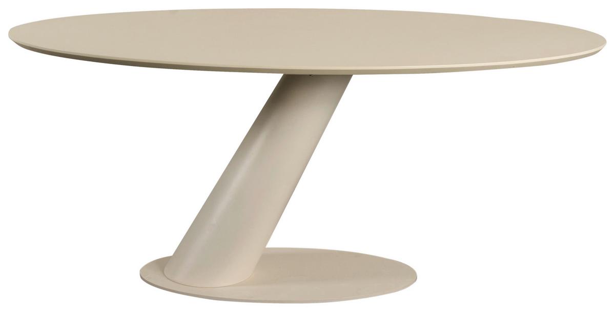 JÍDELNÍ STŮL STEVEN - béžová, Design, kov/kompozitní dřevo (180/95/76cm) - Mömax