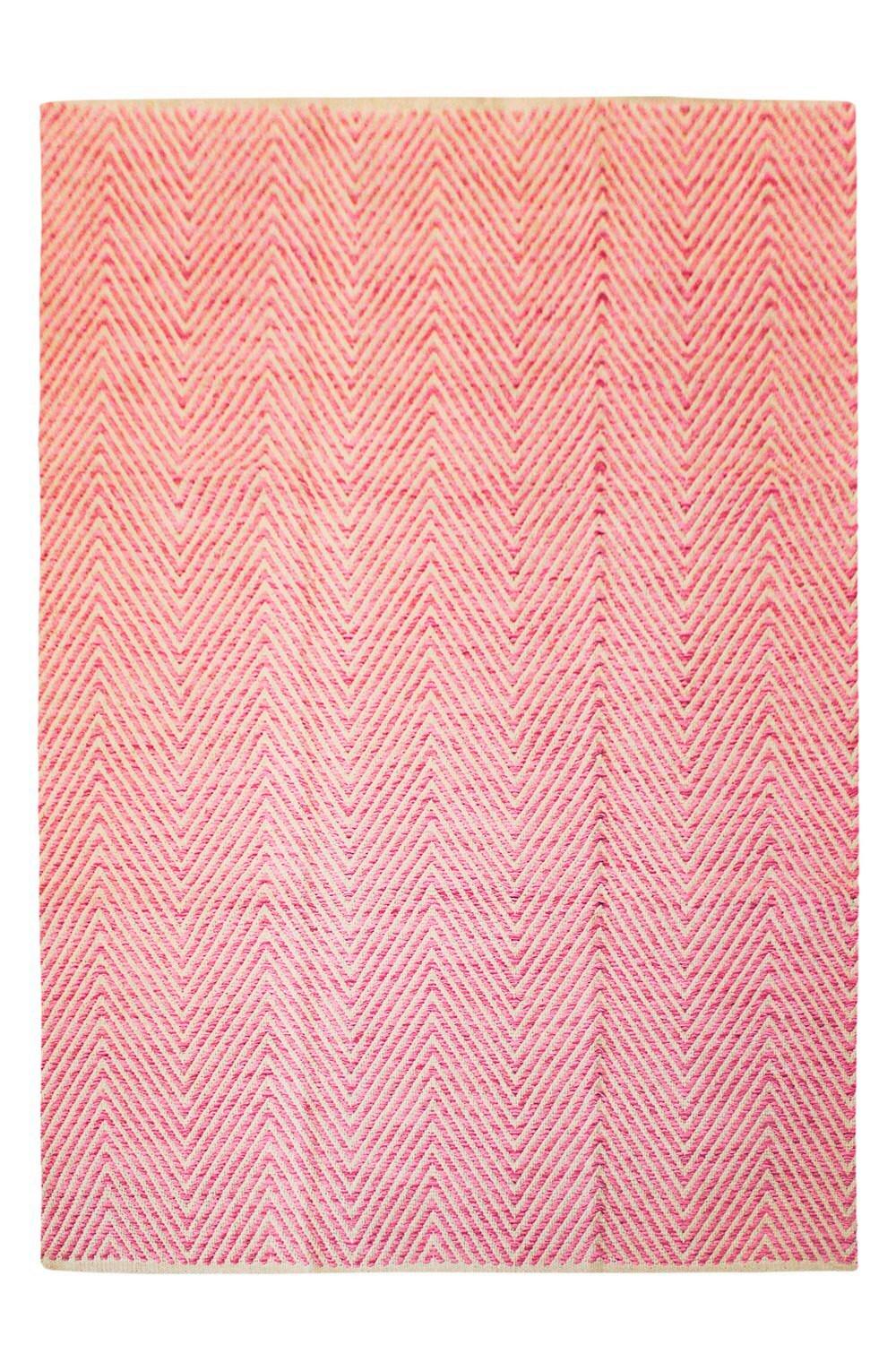 Flachwebteppich Aperitif 510 Rosa B: 160 Cm