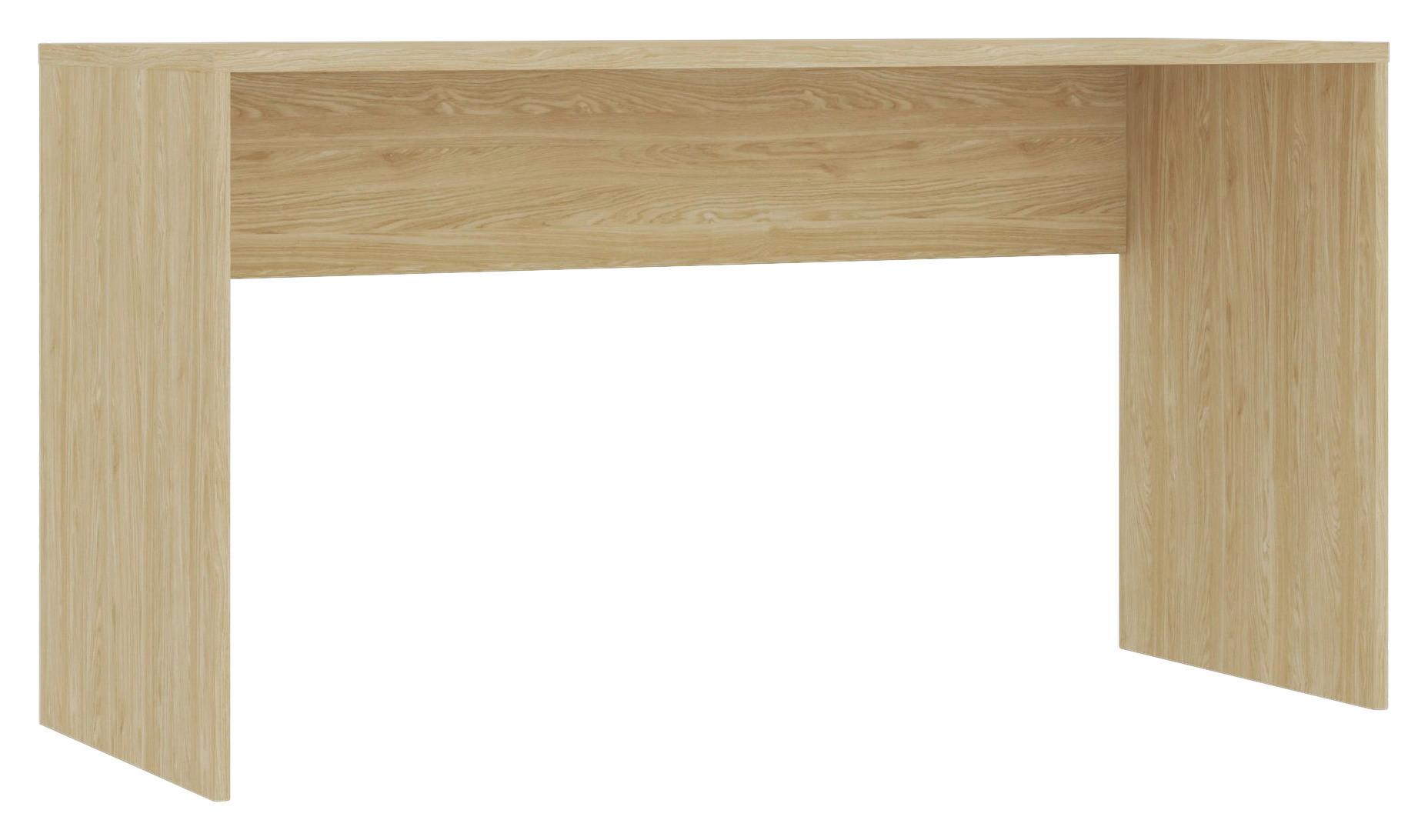PSACÍ STŮL UNIT - barvy dubu, Konvenční, kompozitní dřevo (135/73/54,5cm) - Ondega