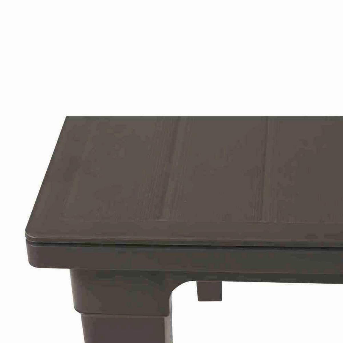 Gartentischgruppe Aruba+futura Set 5tlg.gra - Grau, MODERN, Kunststoff (95/95/165cm) - Gardenson