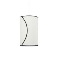 HÄNGELEUCHTE 2930-110-BT02 AVA - Weiß, Basics, Textil (30/45cm) - PR Home