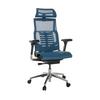 Drehstuhl Dynafit Ii - Blau/Silberfarben, Basics, Kunststoff/Textil (67/119-135/60cm) - MID.YOU