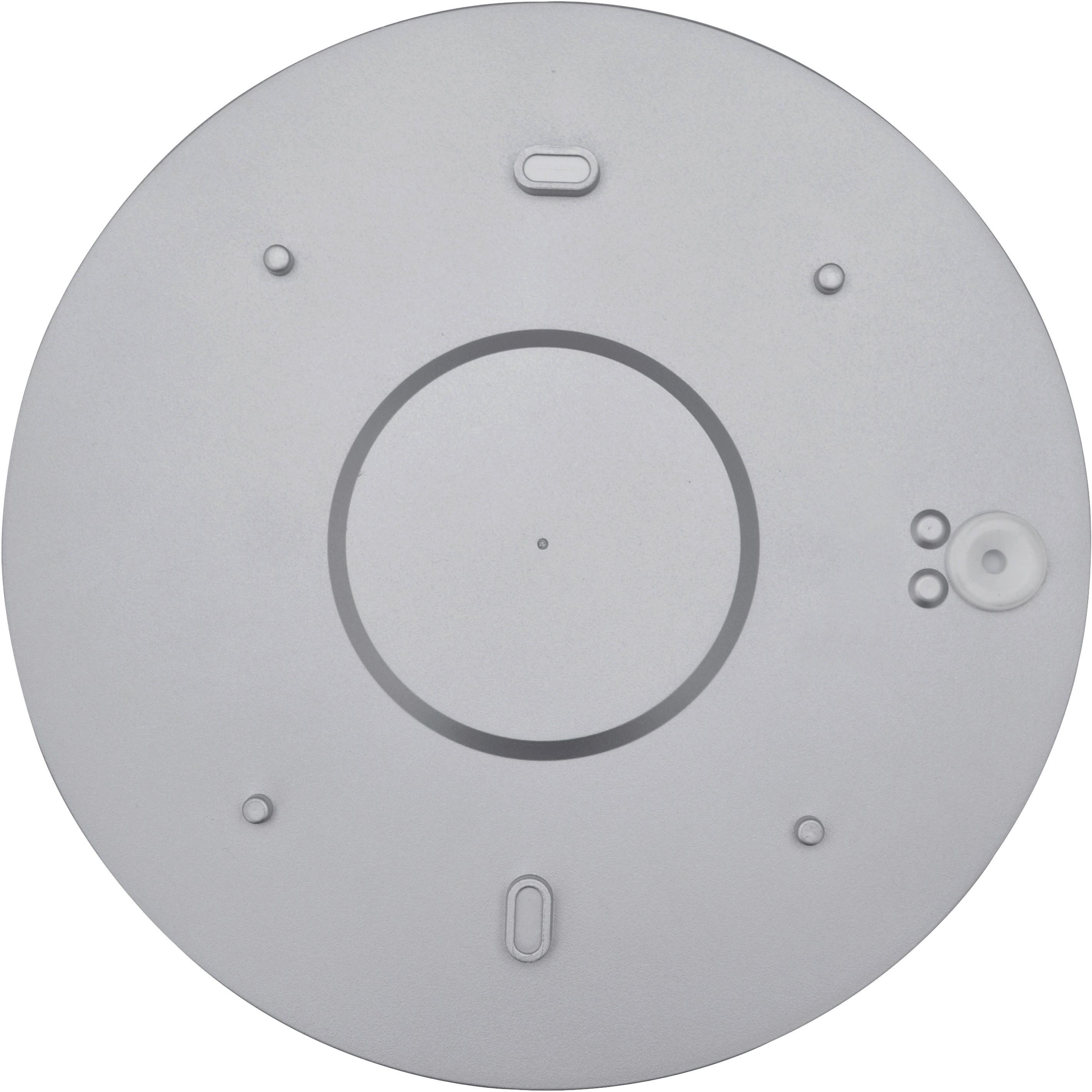 LED-Deckenleuchte Ø 28 cm, für In- und Outdoor - Silberfarben, Basics, Kunststoff (28/5,1cm)