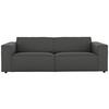 3-Sitzer-Sofa Dice Anthrazit B: 250 cm - Anthrazit/Schwarz, MODERN, Textil (250/80/102cm) - MID.YOU