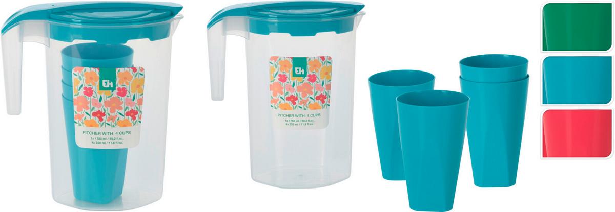 Kancsó Kancsó 4 Pohárral - műanyag (350ml)