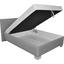 Polsterbett mit Matratze 120x200cm Stilo, Anthrazit - Chromfarben/Anthrazit, Holz/Textil (214/149/97cm) Polsterbett mit Matratze 120x200cm Stilo, Anthrazit - Chromfarben/Anthrazit, Holz/Textil (214/149/97cm)